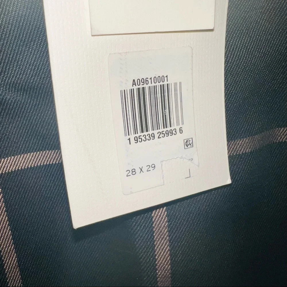 Levi's Math Club Trouser Flare Pants in Bonnie Plaid Rinse - Picture 8 of 8